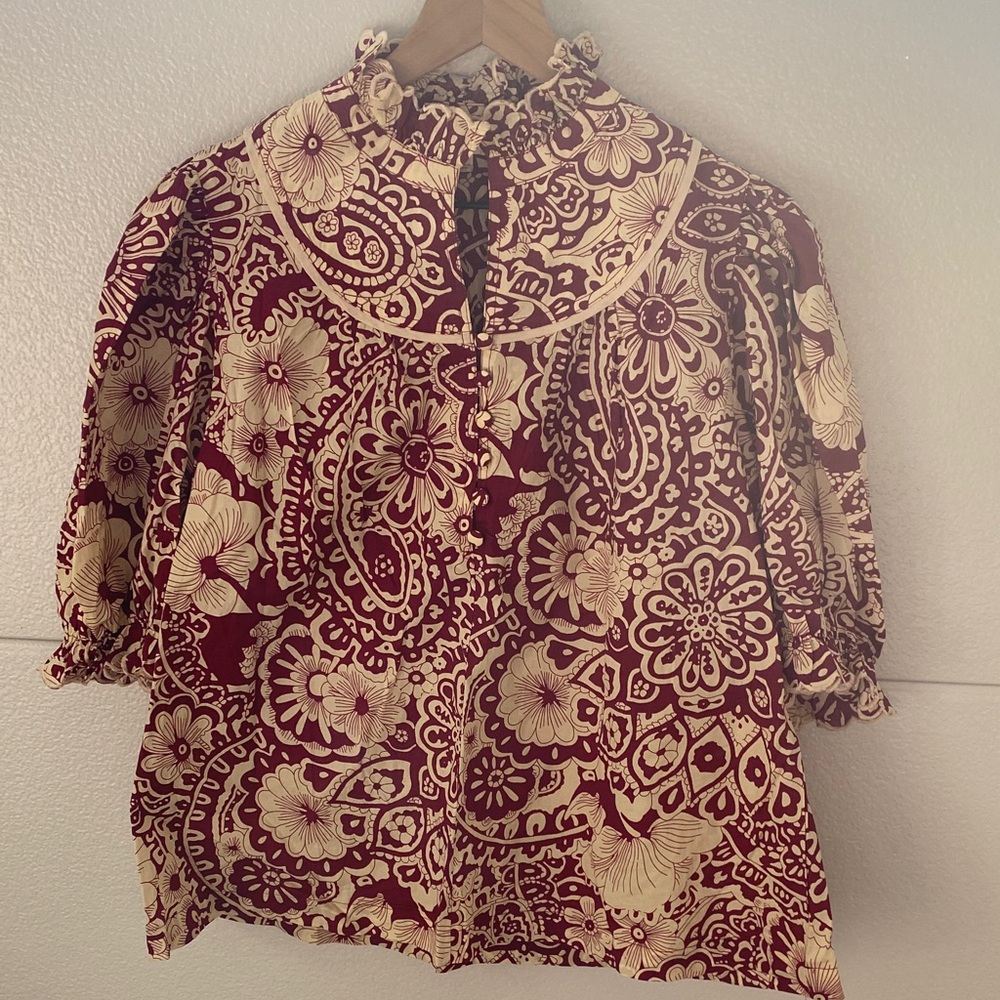 Floral Patterned Blouse